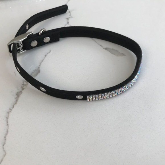 Jacqueline Kent Designer Rhinestone Small Pet / Dog / Cat Collar and Leash NWT - Picture 3 of 6